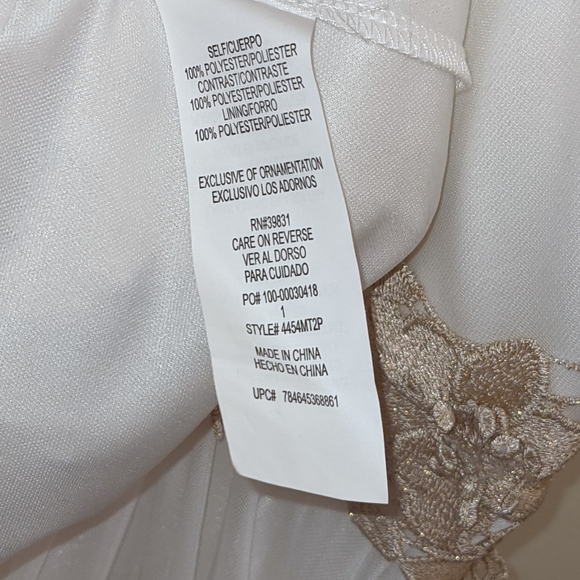 Sleeveless illusion neck party dress sz 1 - Picture 5 of 12